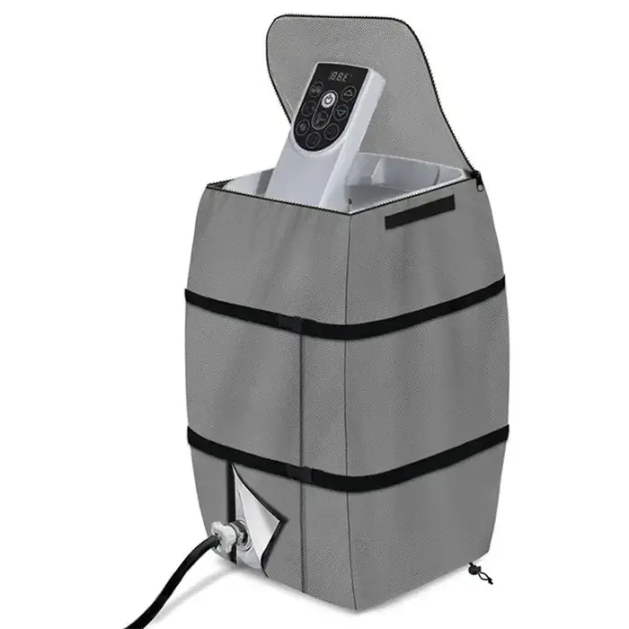 A67P-couvercle de pompe de chauffage de Spa de jacuzzi avec fenêtre supérieure transparente en PVC,