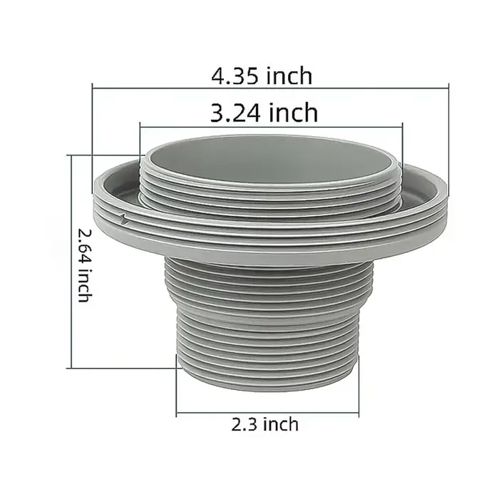 Connecteur de filtre Intex 10744 pour connexion aux entrées et sorties de pompe de piscine