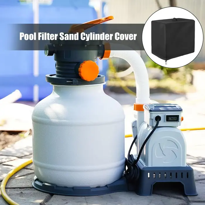 Couvercle de pompe de filtre à sable