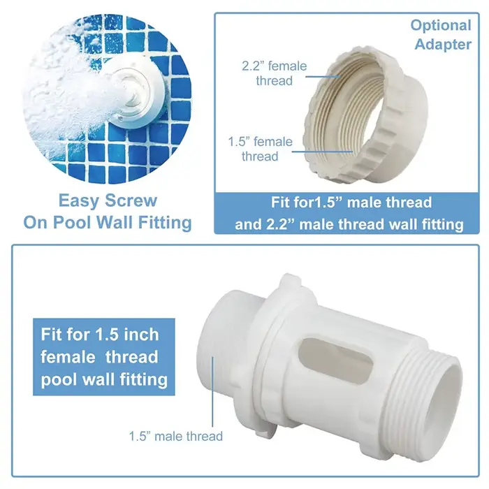 Kit de fontaine cascade pour piscine