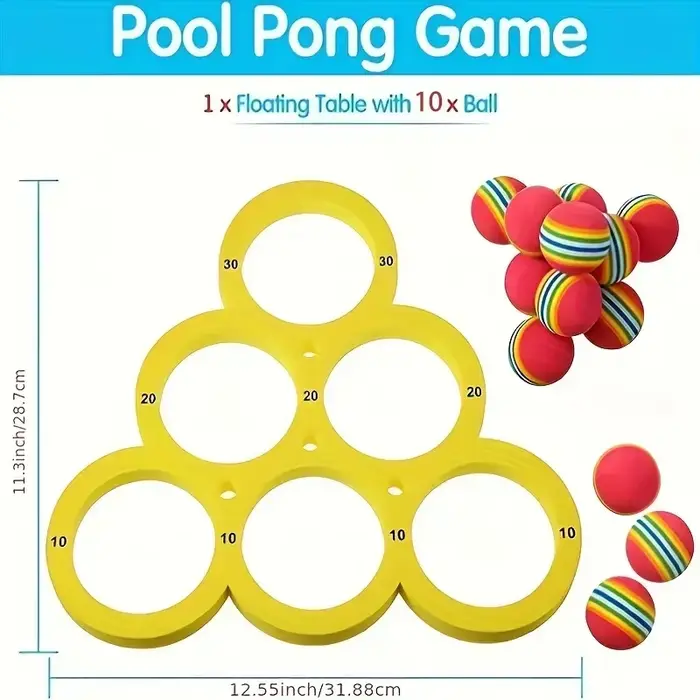 Jouet de jeu de piscine flottant pour Sports aquatiques amusants