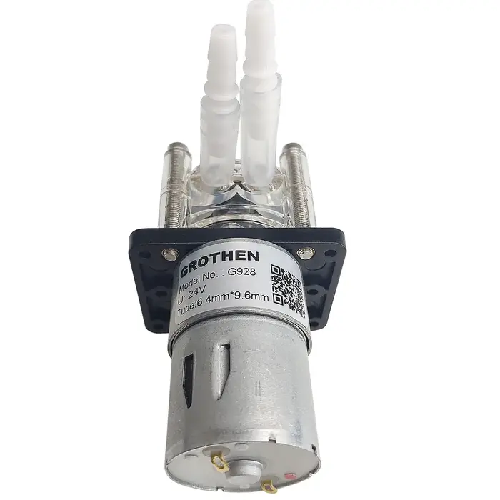 Pompe péristaltique 12V/24V DC 500 ml/min