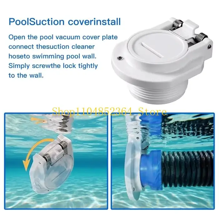 Adaptateur tuyau d'aspirateur piscine résistant aux fuites 652F