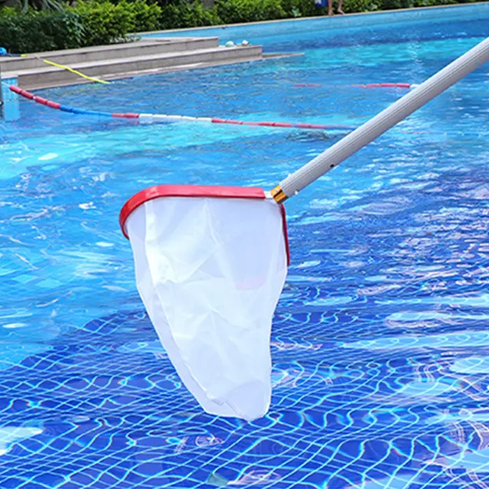 Epuisette de piscine à mailles fines
