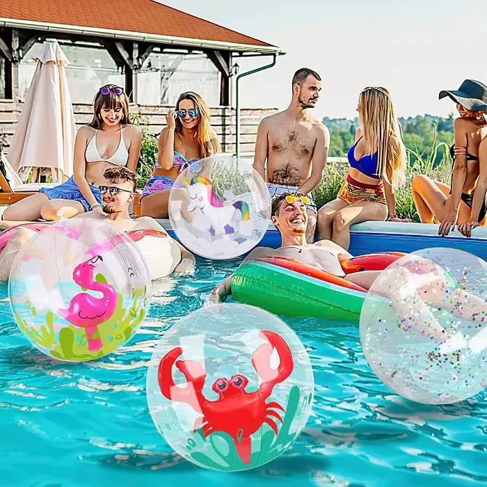 Rooxin licorne piscine fête gonflable ballon de plage