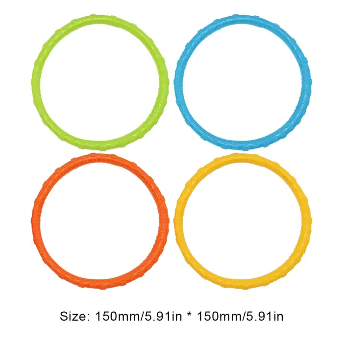 Lot de 4 jeux de piscine à faire couler