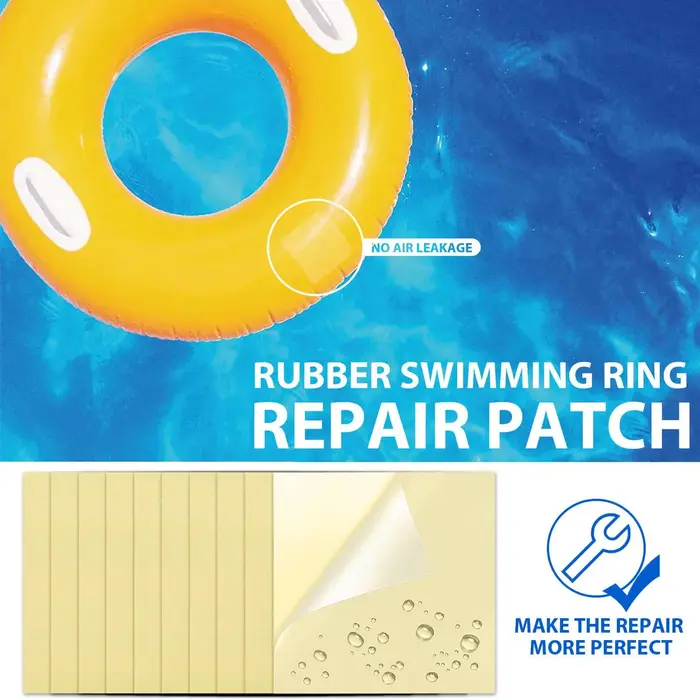 Patch de réparation de piscine gonflable auto-adhésif en PVC