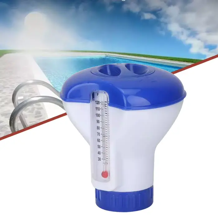 Distributeur de produits chimiques flottant pour piscine