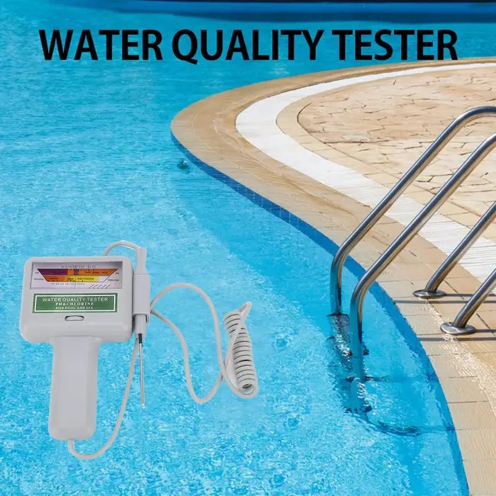Testeur de PH d'eau de piscine Portable/compteur de chlore