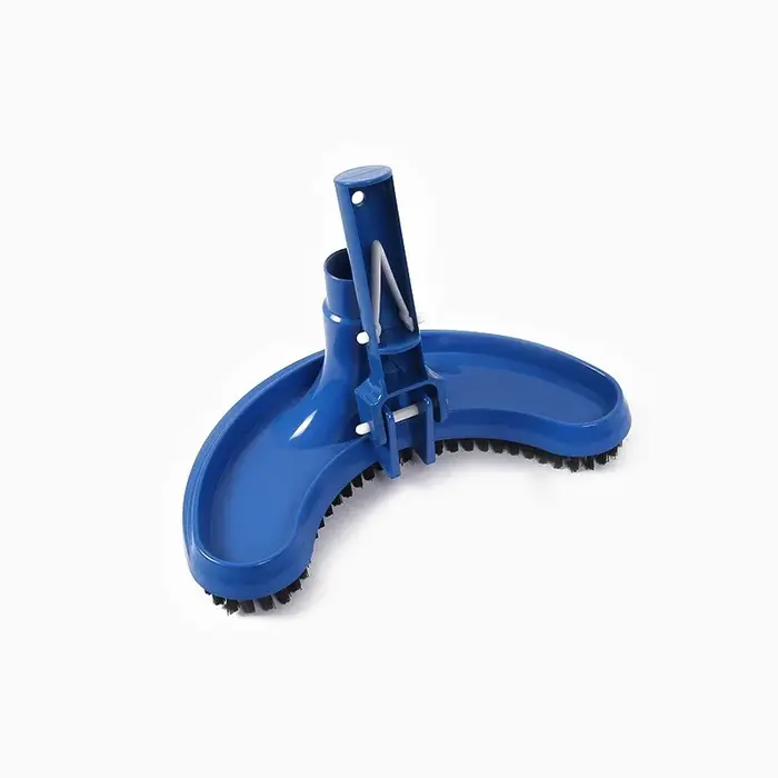 Brosse de piscine au design classique, poils durs, résistante à l'usure, fourniture de nettoyage pou