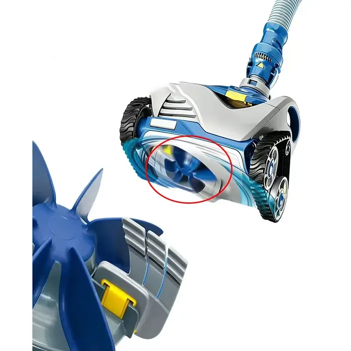Kit de remplacement pour nettoyeur de piscine Zodiac MX6 MX8 comprenant la turbine R0524900