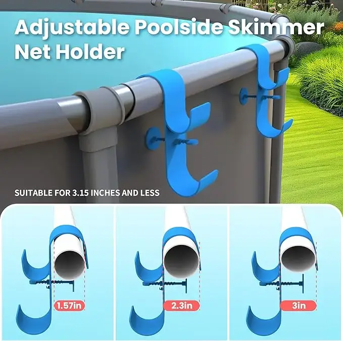 Support de filet à feuilles pour piscine
