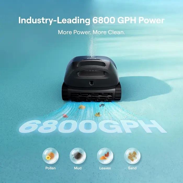 Robot aspirateur de piscine sans fil Beatbot Sora 10