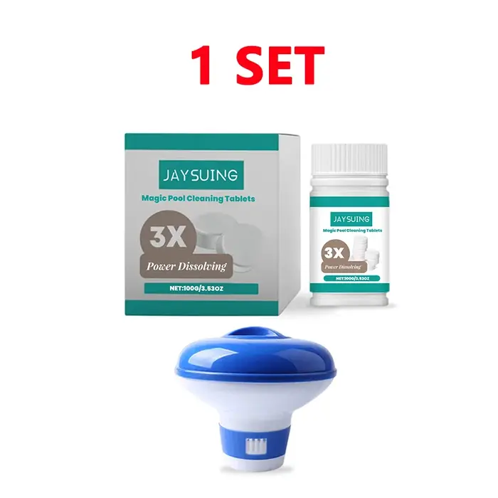Distributeur flottant de chlore et de brome pour piscine, spa, jacuzzi et fontaine, avec aérateurs à