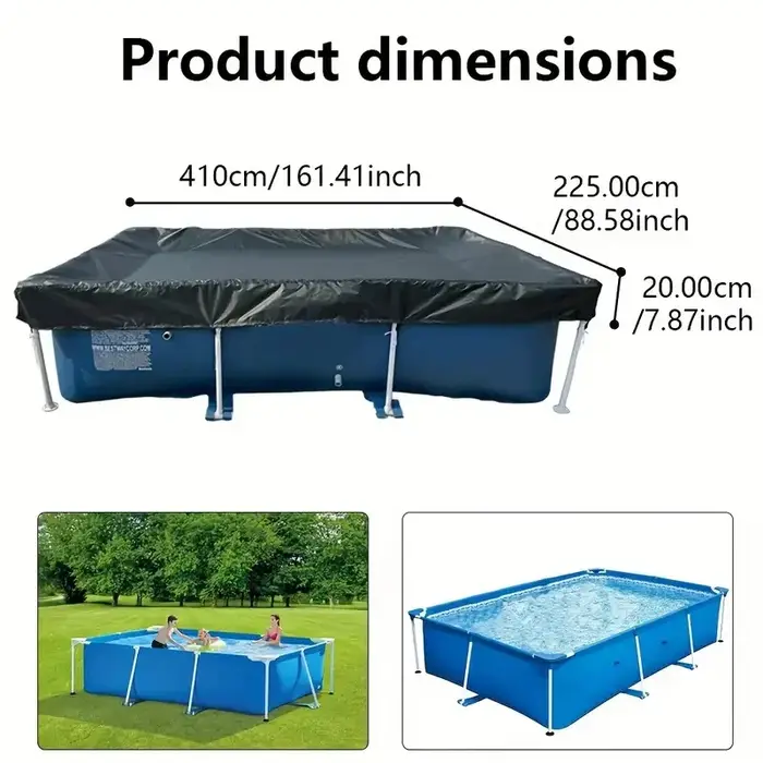 Couverture de piscine extérieure