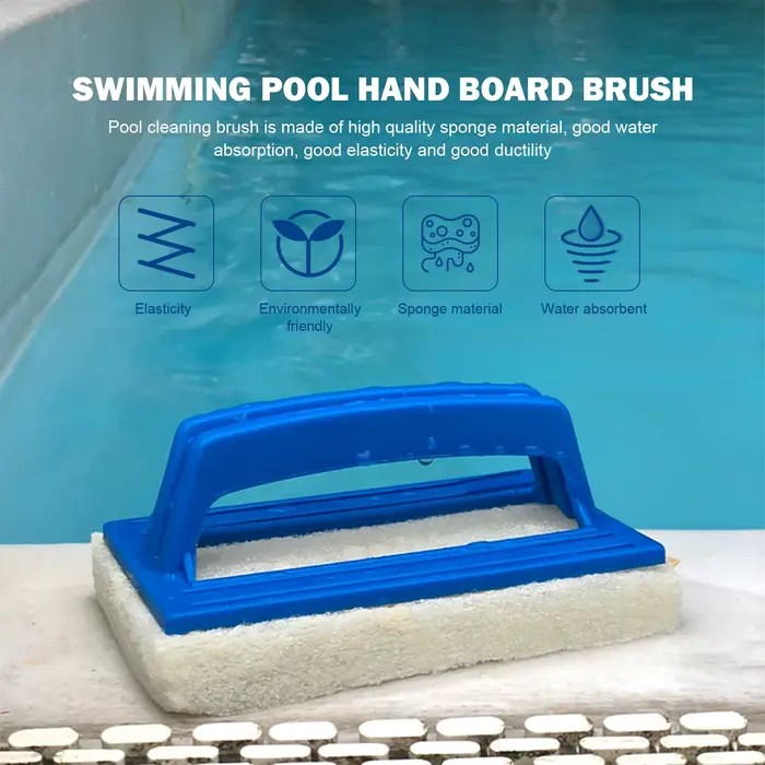 Brosse de nettoyage pour parois de piscine