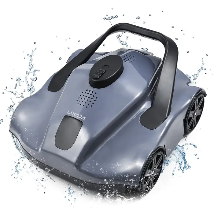 Robot nettoyeur de piscine automatique aspirateur de piscine robot sans fil pour piscines plates au 