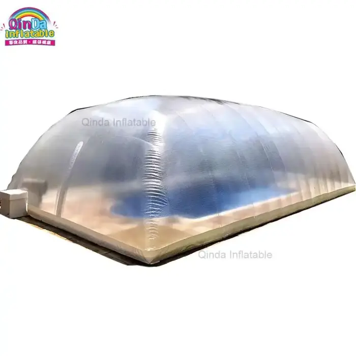 Tente de couverture de piscine gonflable en forme de bulle