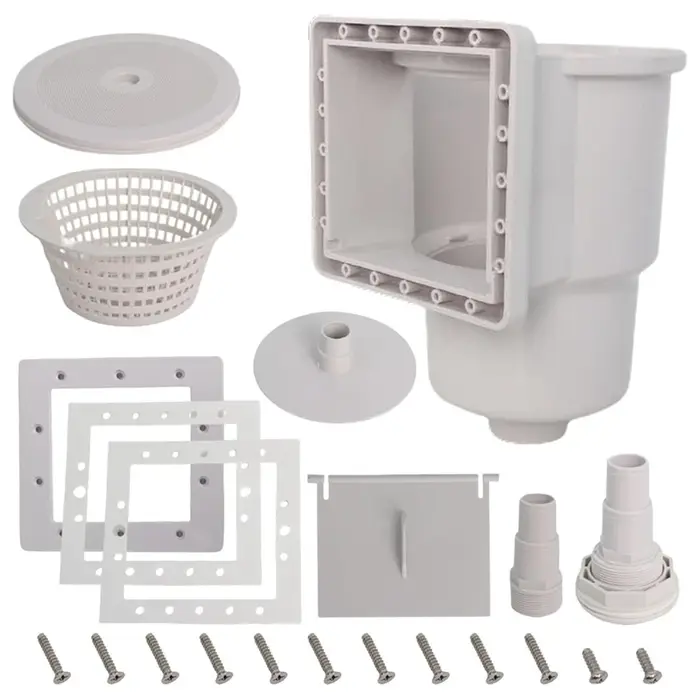 Écumoire de piscine hors sol, écumoire à mur avec accessoire, écumoire de piscine, largeur d'ouvertu