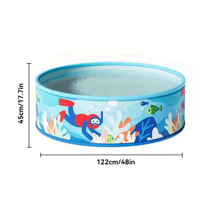 Piscine circulaire non gonflable