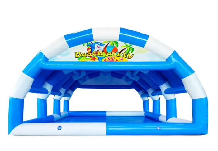 Grande piscine gonflable, piscine hors sol en PVC robuste pour balles aquatiques, grande piscine pour bateaux à pagaies et fêtes sur la plage