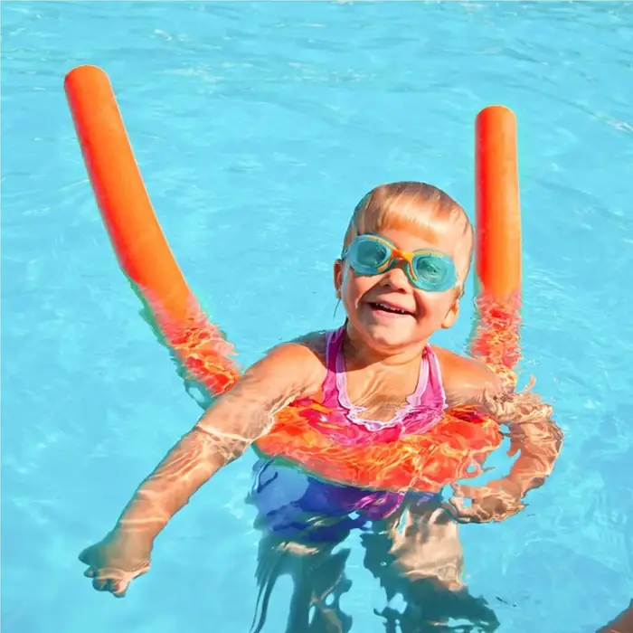 Nouilles de piscine d'apprentissage flexibles et portables pour enfants et adultes