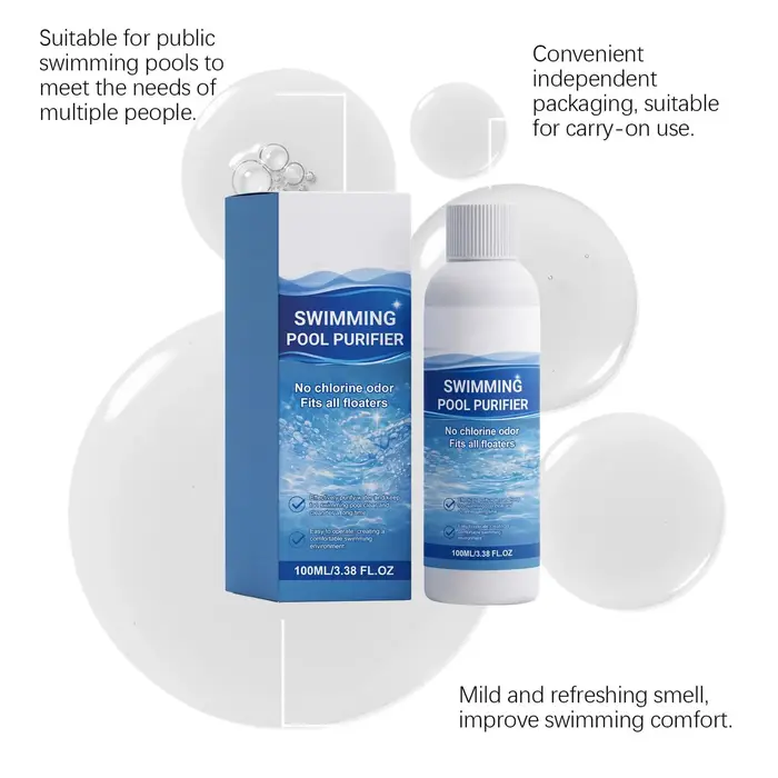Clarifiant pour piscine 100 ml