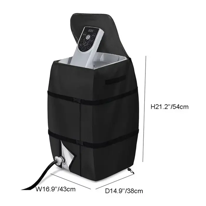 Couvercle de pompe de chauffe-eau gonflable pour Spa