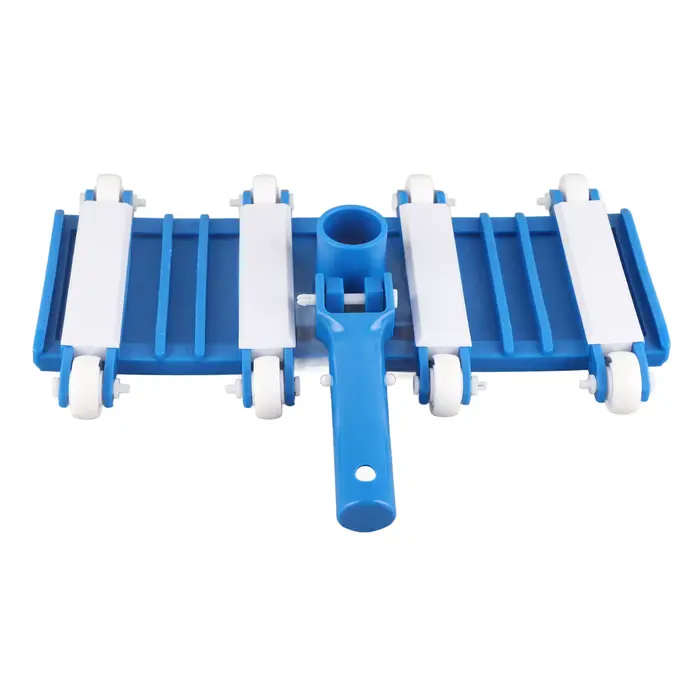 Tête d'aspirateur de piscine de 14 pouces avec roues et poignée détachable, outil de nettoyage pour 