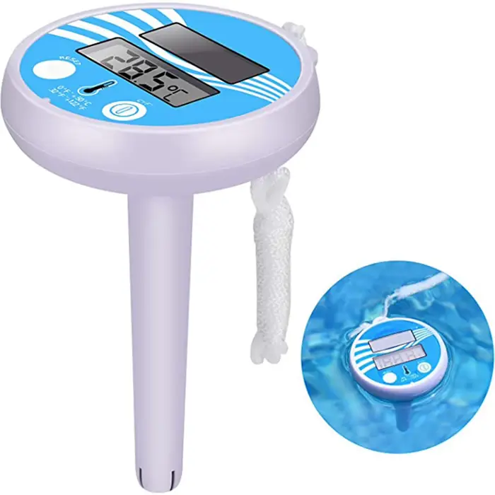 Thermomètre solaire étanche pour piscine, lectures précises, pour la plupart des Types de piscine