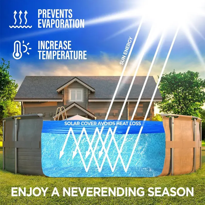 Couverture solaire pour piscine