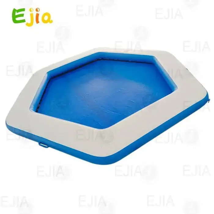 Piscine gonflable avec porte-gobelet, hamac d'eau circulaire en maille pour 7 à 10 personnes, pour Y