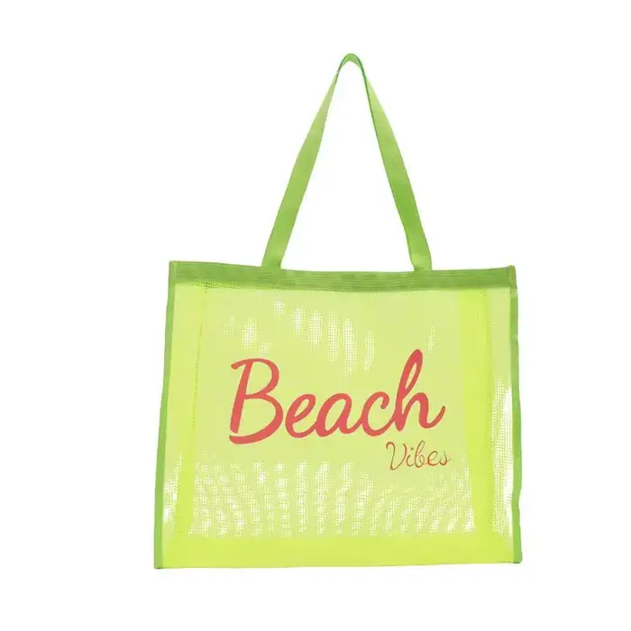 Grand sac en maille réutilisable pour femmes, sac de rangement pour la piscine, les voyages/natation