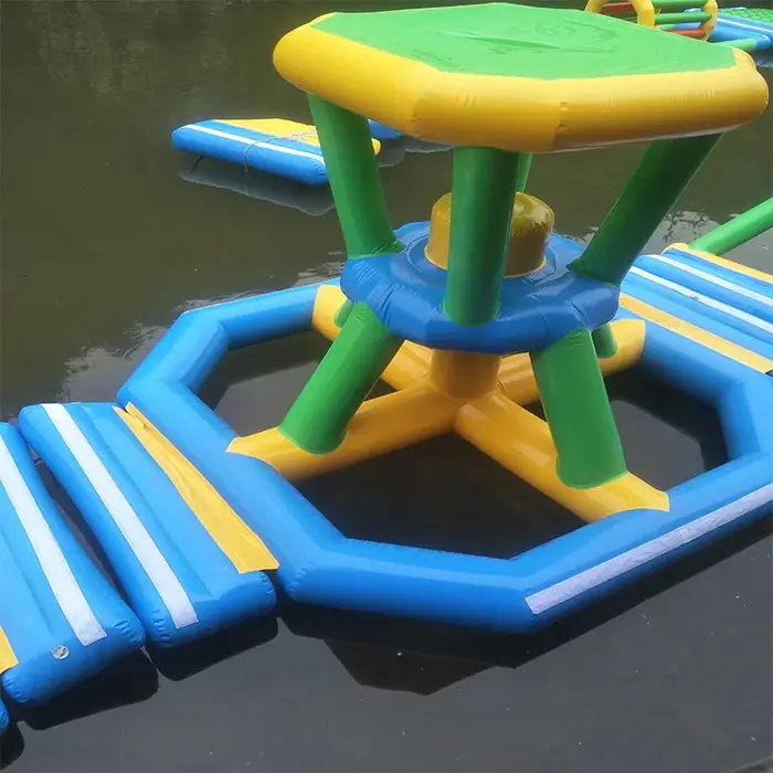 Toboggan gonflable de piscine d'eau de haute qualité