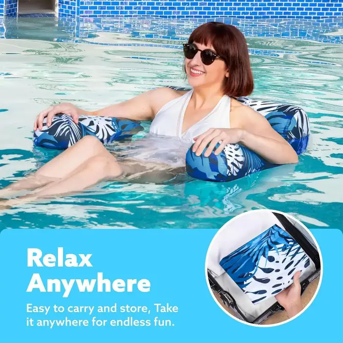 1 pièce Lit flottant gonflable pour piscine