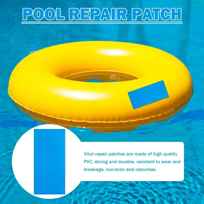 Patch de Réparation de Piscine en PVC