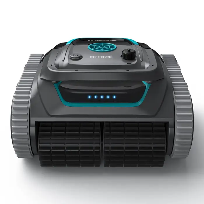 Robot nettoyeur de piscine sans fil, batterie au Lithium aste, 6400mAh, planification de route pour 