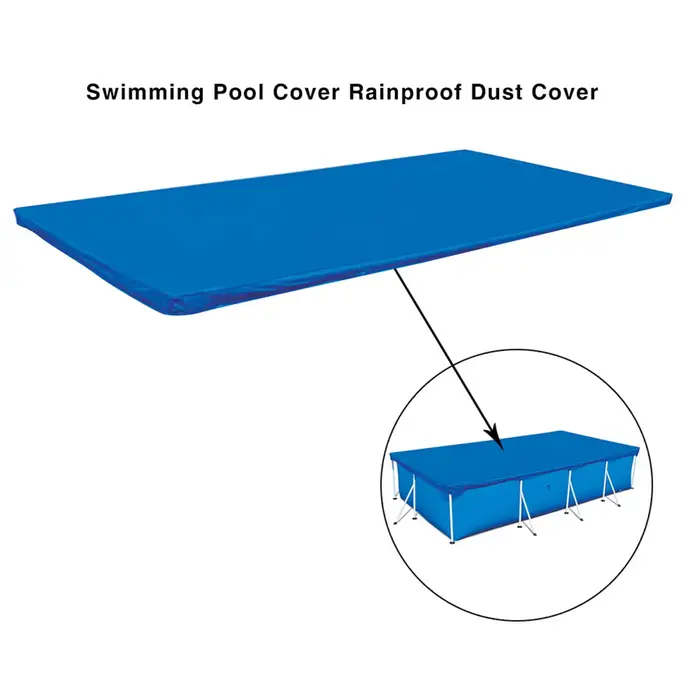 Couverture de piscine au sol