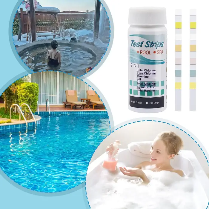 Bandes de test pour piscine