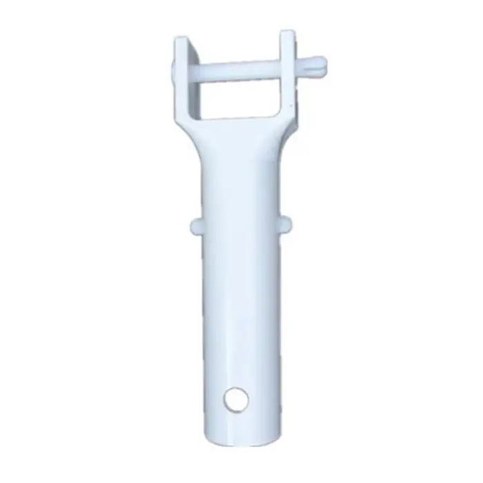 Tête d'aspirateur de remplacement pour piscine Spa, avec Clip en V et broche blanches pour réparer l