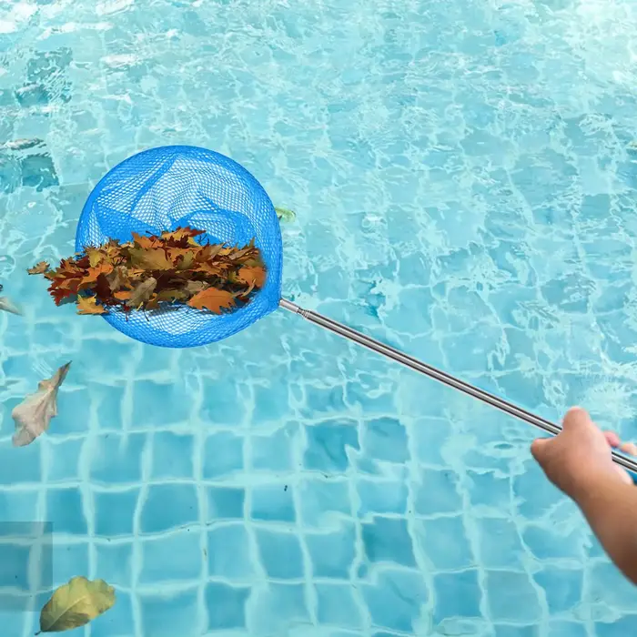 Nouvelle épuisette télescopique pour piscine