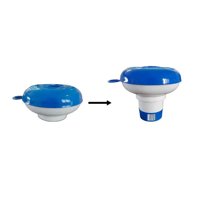 Distributeur de produits chimiques flottant pour piscine