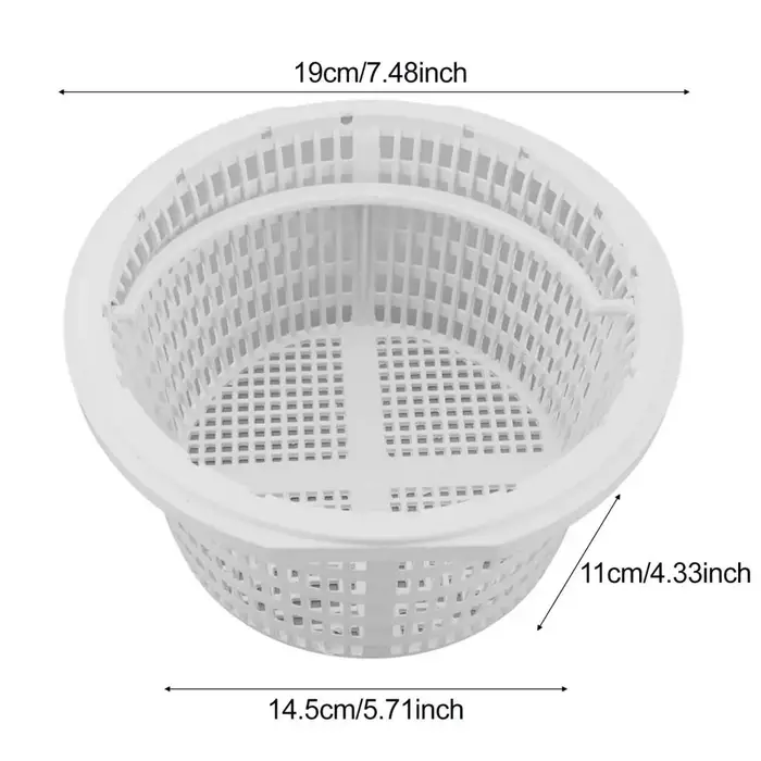 Panier de skimmer pour piscine