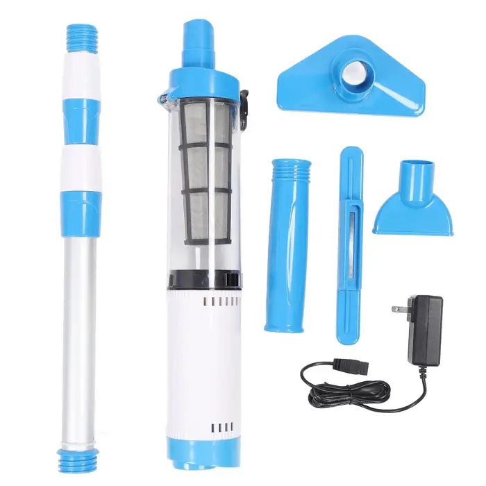 Aspirateur de piscine rechargeable Polyvalent Économie d'énergie Facile à utiliser Nettoyage rapide 