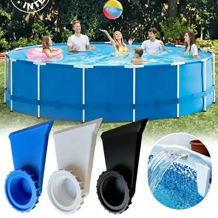1 pièce Buse de fontaine cascade pour piscine