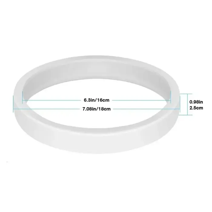 Ensemble de pneus de piste de roue de nettoyage de piscine, 3 pièces, pièces de rechange de pneus su