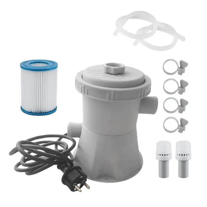 Pompe de filtration pour piscine hors sol 300 gallons, prise EU