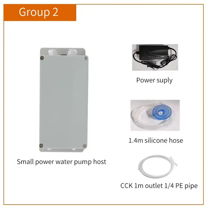 Pompe à eau électrique 12V, robinet de cuisine pour caravane, pompe d'aspiration d'eau automatique 1