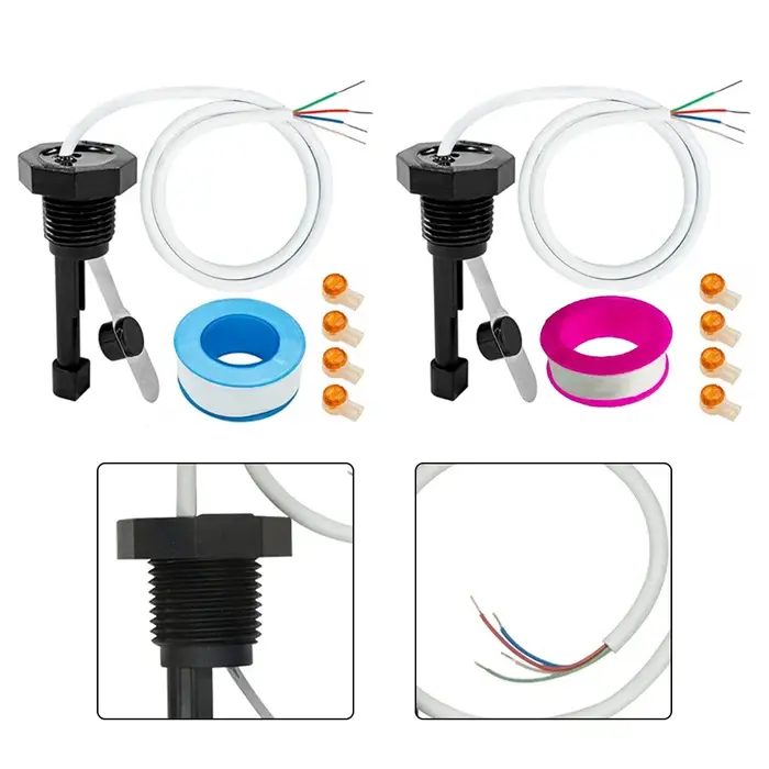 1X 520736 interrupteur de débit de piscine avec ruban brut/terminales pour générateur de chlorinateur de sel avec capacités de détection sensibles