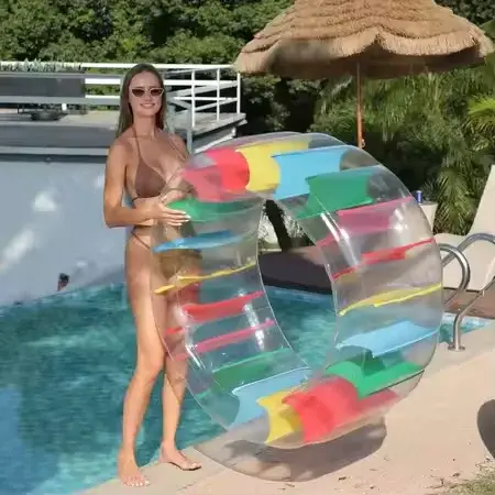 Jouets gonflables pour piscine, rouleaux flottants de 65 pouces pour enfants, jeux de piscine pour e